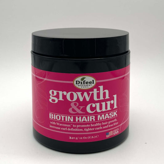 Difeel - Growth And Curl Biotin Hair Mask 340 ml