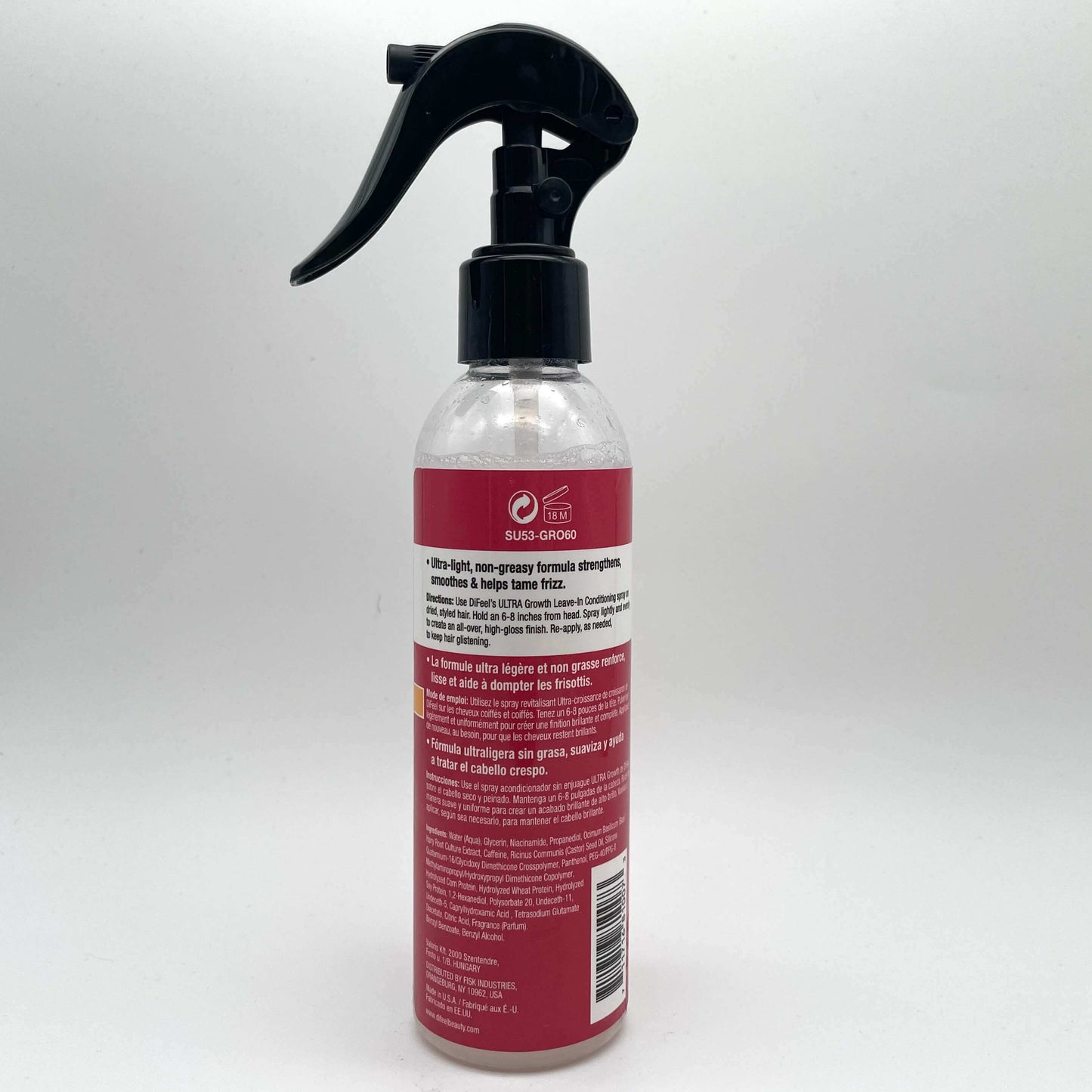 Difeel - Ultra Growth Pro Growth Conditioning Spray with Basil 177 ml