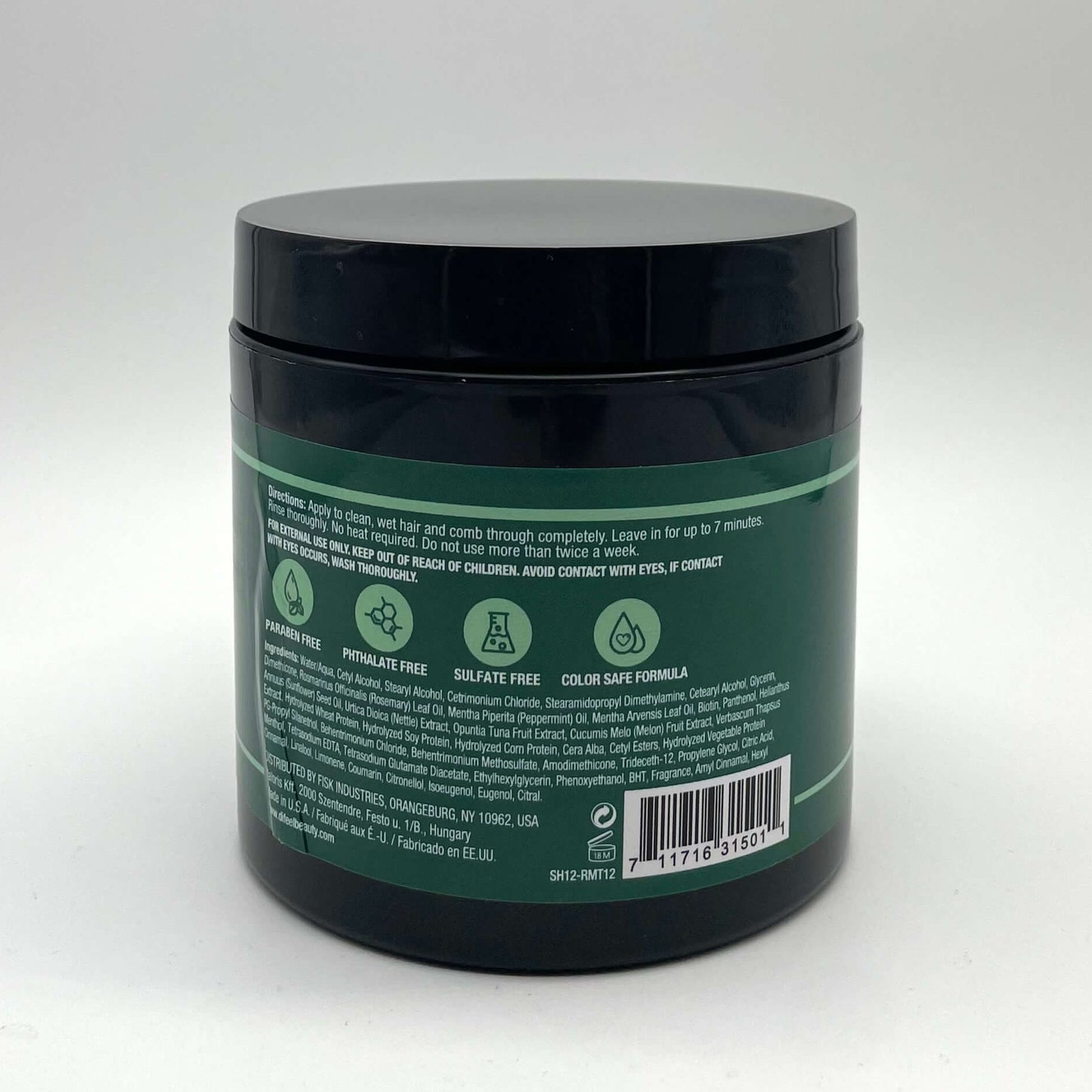 Difeel - Rosemary And Mint Hair Mask 340g