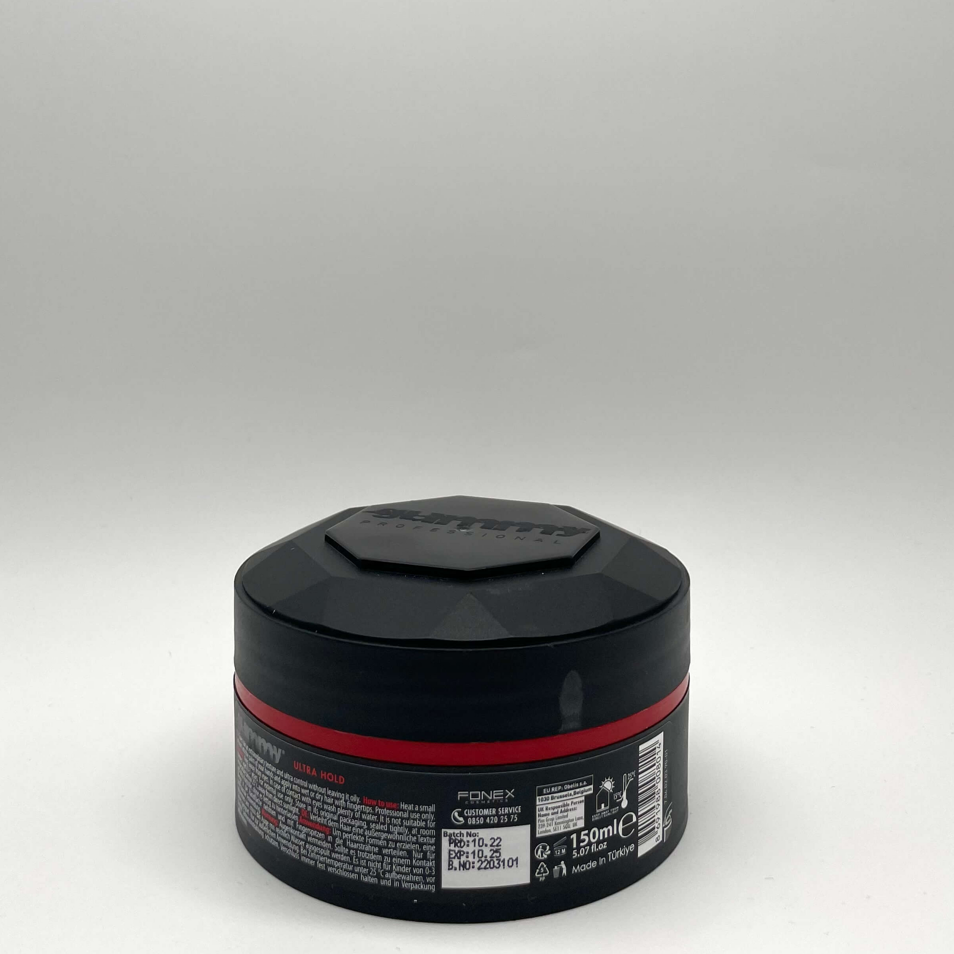 photo Gummy Professional styling wax back