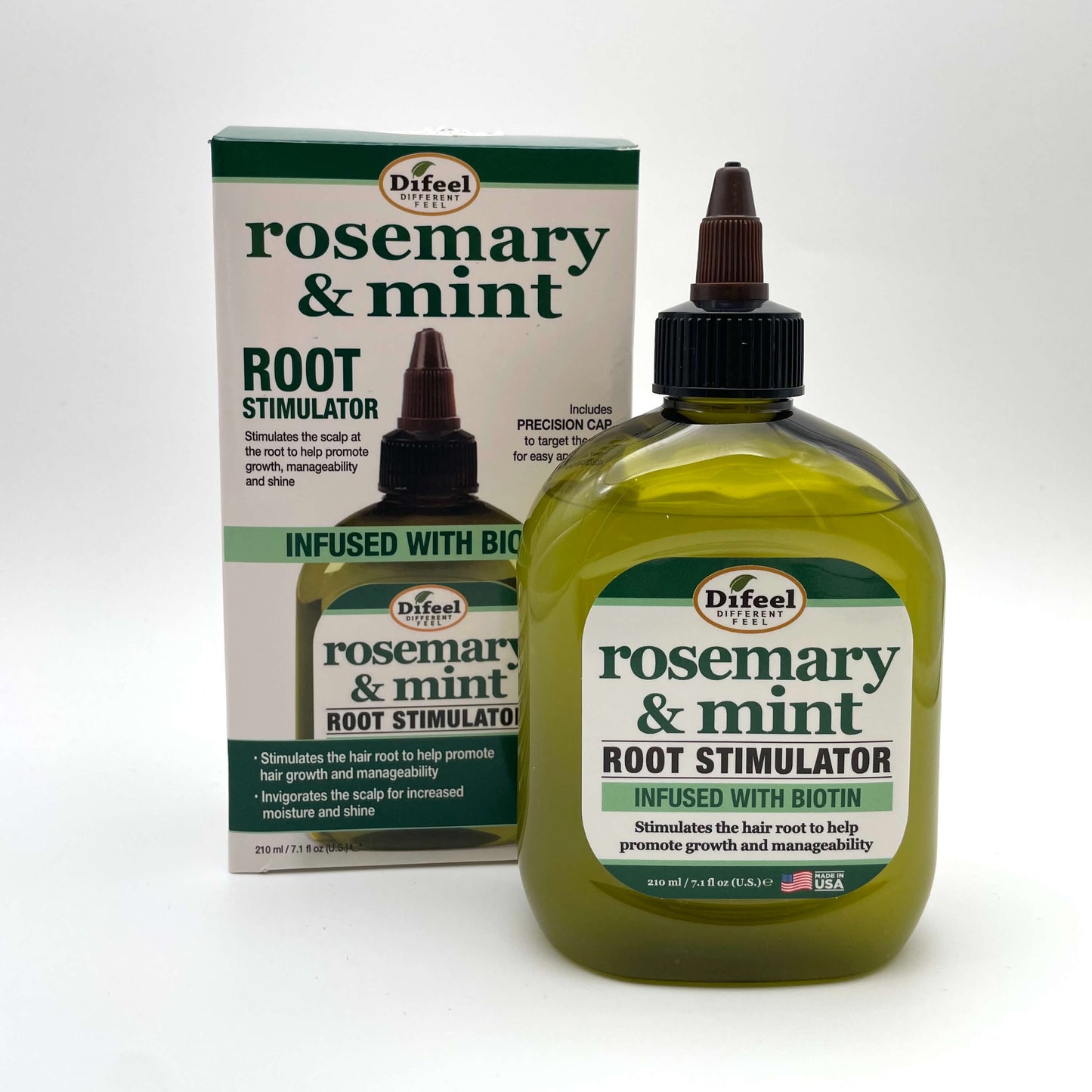 Difeel - Rosemary and Mint Root Stimulator Infused with Biotin 210 ml