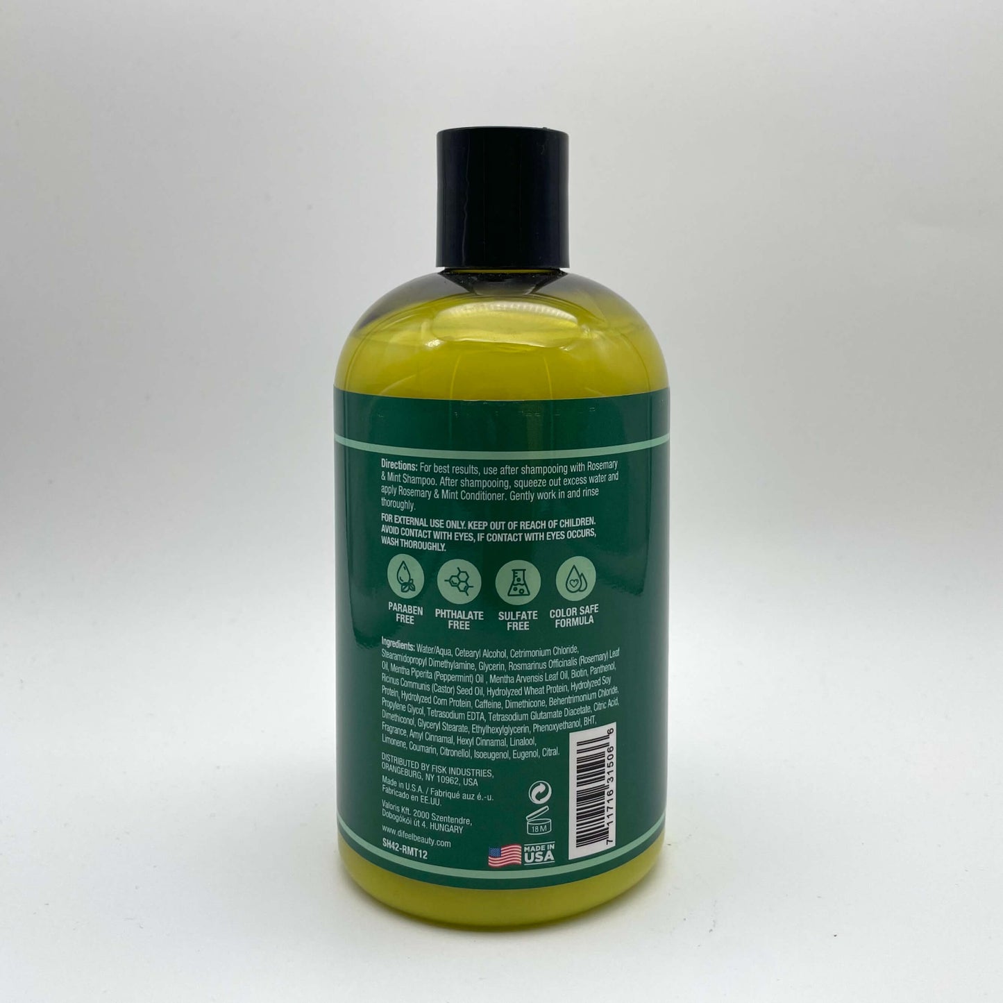 Difeel - Rosemary And Mint Conditioner Infused With Biotin 354.9 ml